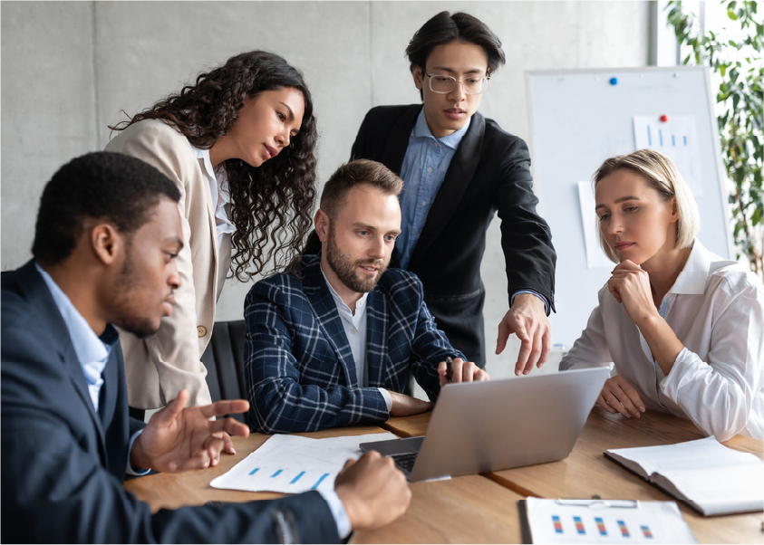 Fresh dates on palm tree